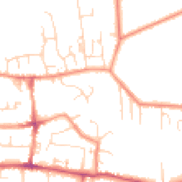 Daytime road noise heatmap for HU16 4DH