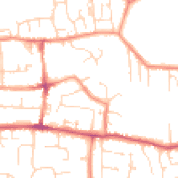 Daytime road noise heatmap for HU16 4DJ