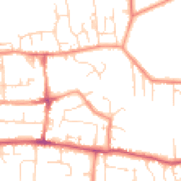 Daytime road noise heatmap for HU16 4DL