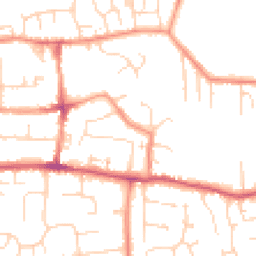 Daytime road noise heatmap for HU16 4DN