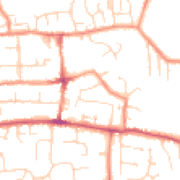 Daytime road noise heatmap for HU16 4DP