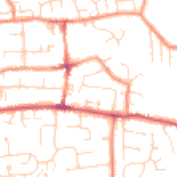 Daytime road noise heatmap for HU16 4DR