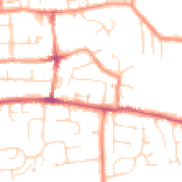 Daytime road noise heatmap for HU16 4DU