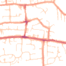 Daytime road noise heatmap for HU16 4DX