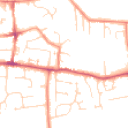 Daytime road noise heatmap for HU16 4LF