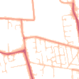Daytime road noise heatmap for HU16 4QD