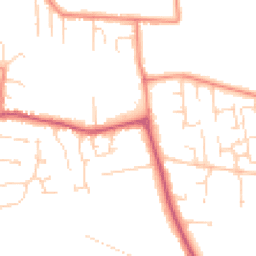 Daytime road noise heatmap for HU16 4RF
