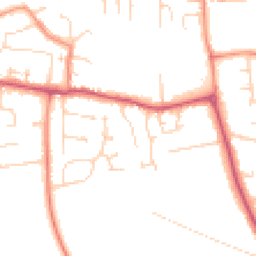 Daytime road noise heatmap for HU16 4RH