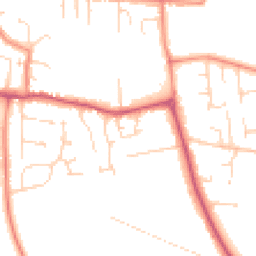 Daytime road noise heatmap for HU16 4RW