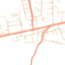Daytime road noise heatmap for HU16 5DB