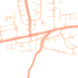 Daytime road noise heatmap for HU16 5DF