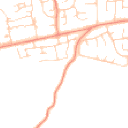 Daytime road noise heatmap for HU16 5FG
