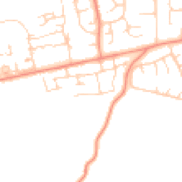 Daytime road noise heatmap for HU16 5FJ