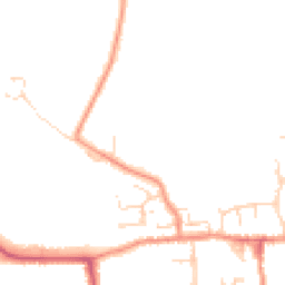 Daytime road noise heatmap for HU16 5GY