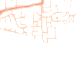 Daytime road noise heatmap for HU16 5HA