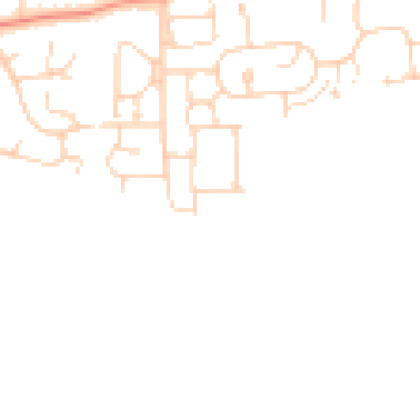 Daytime road noise heatmap for HU16 5HJ