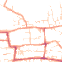 Daytime road noise heatmap for HU16 5QA
