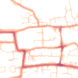 Daytime road noise heatmap for HU16 5RB