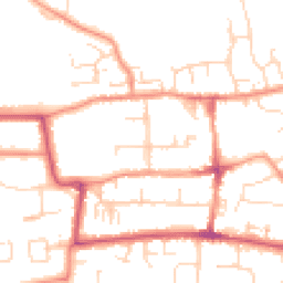 Daytime road noise heatmap for HU16 5RR