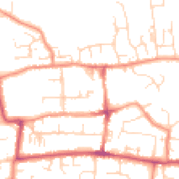 Daytime road noise heatmap for HU16 5SS