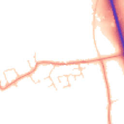 Daytime road noise heatmap for HU16 5TG