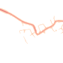 Daytime road noise heatmap for HU16 5TS