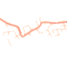 Daytime road noise heatmap for HU16 5TX