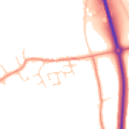 Daytime road noise heatmap for HU16 5UD