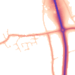 Daytime road noise heatmap for HU16 5UG
