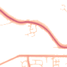 Daytime road noise heatmap for HU16 5UN