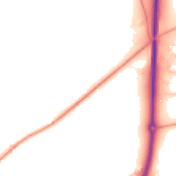 Daytime road noise heatmap for HU16 5YJ