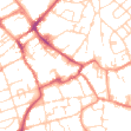 Daytime road noise heatmap for HU17 0AA