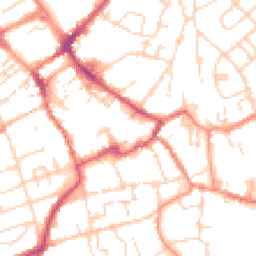 Daytime road noise heatmap for HU17 0AB