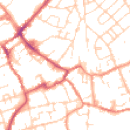 Daytime road noise heatmap for HU17 0AF