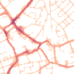 Daytime road noise heatmap for HU17 0AG