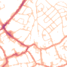 Daytime road noise heatmap for HU17 0AH