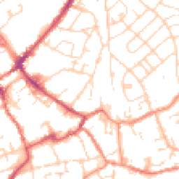 Daytime road noise heatmap for HU17 0AP