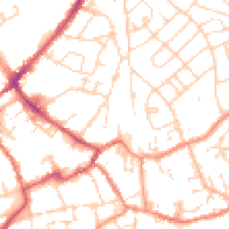 Daytime road noise heatmap for HU17 0AT