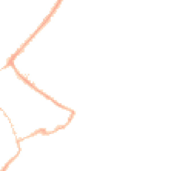 Night-time road noise heatmap for HU17 0AT