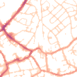 Daytime road noise heatmap for HU17 0AU