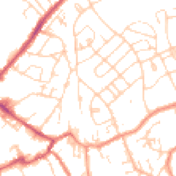 Daytime road noise heatmap for HU17 0AY