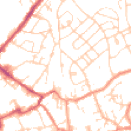Daytime road noise heatmap for HU17 0BF