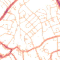 Daytime road noise heatmap for HU17 0BG