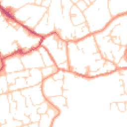 Daytime road noise heatmap for HU17 0DF