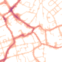 Daytime road noise heatmap for HU17 0DG