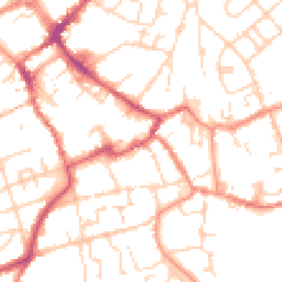 Daytime road noise heatmap for HU17 0DJ