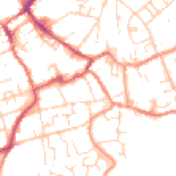 Daytime road noise heatmap for HU17 0DN