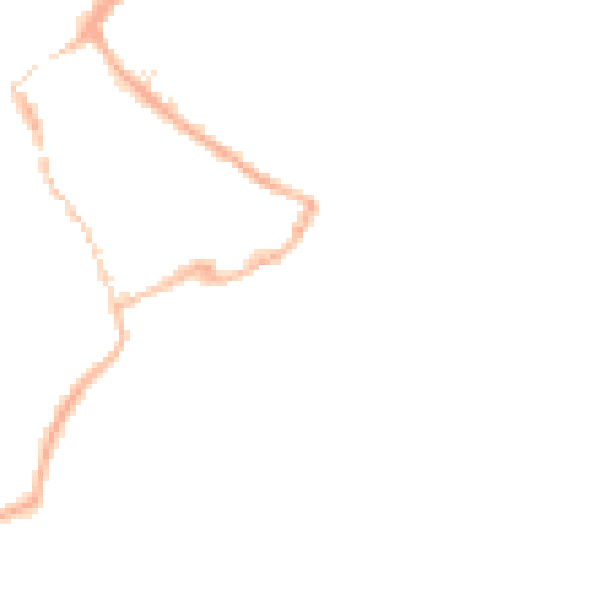 Night-time road noise heatmap for HU17 0DN