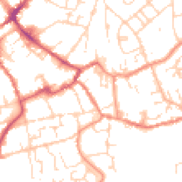 Daytime road noise heatmap for HU17 0DR