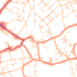 Daytime road noise heatmap for HU17 0DS